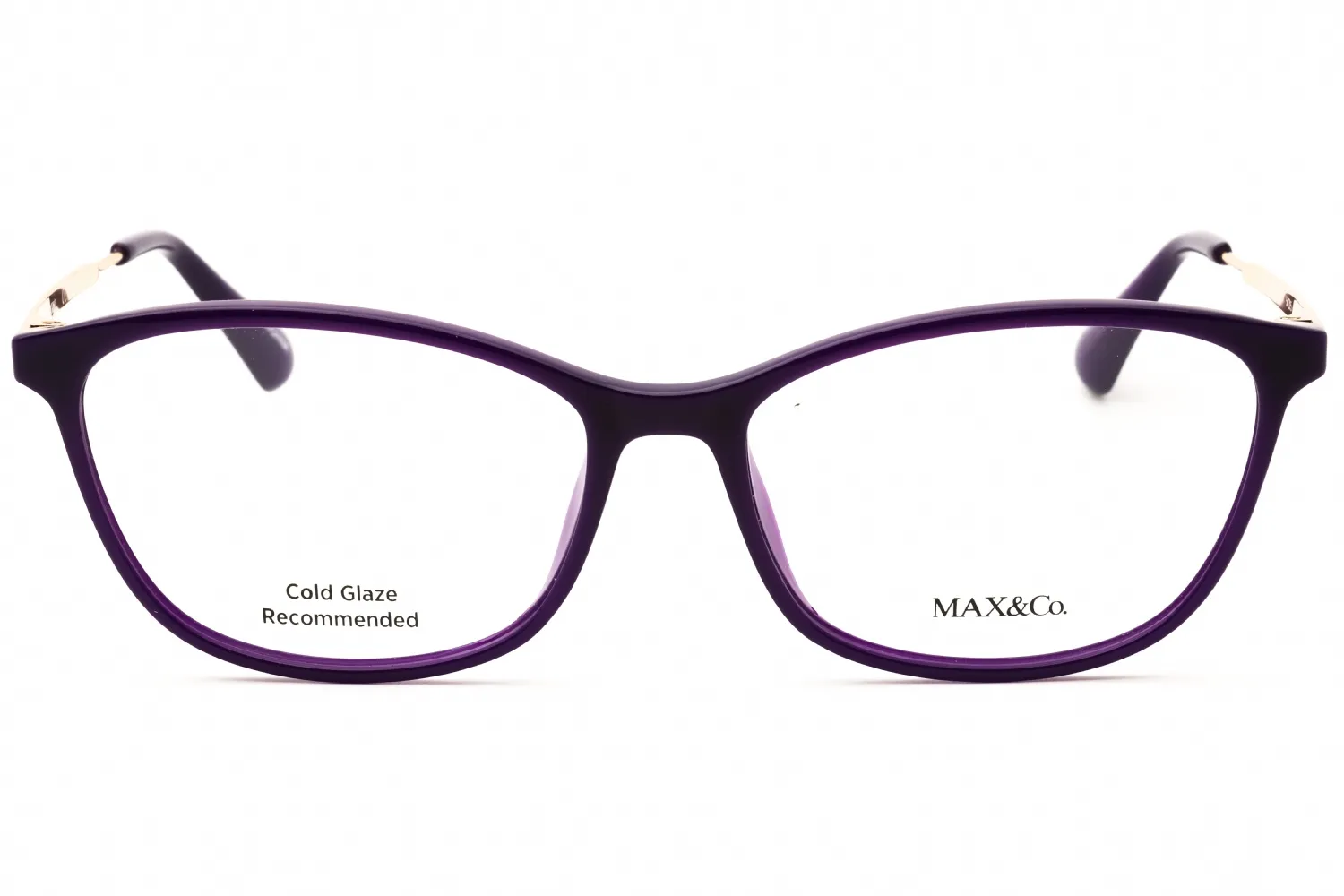 Max & Co MO5083 081 Eyeglasses Shiny Violet 54mm Women 2