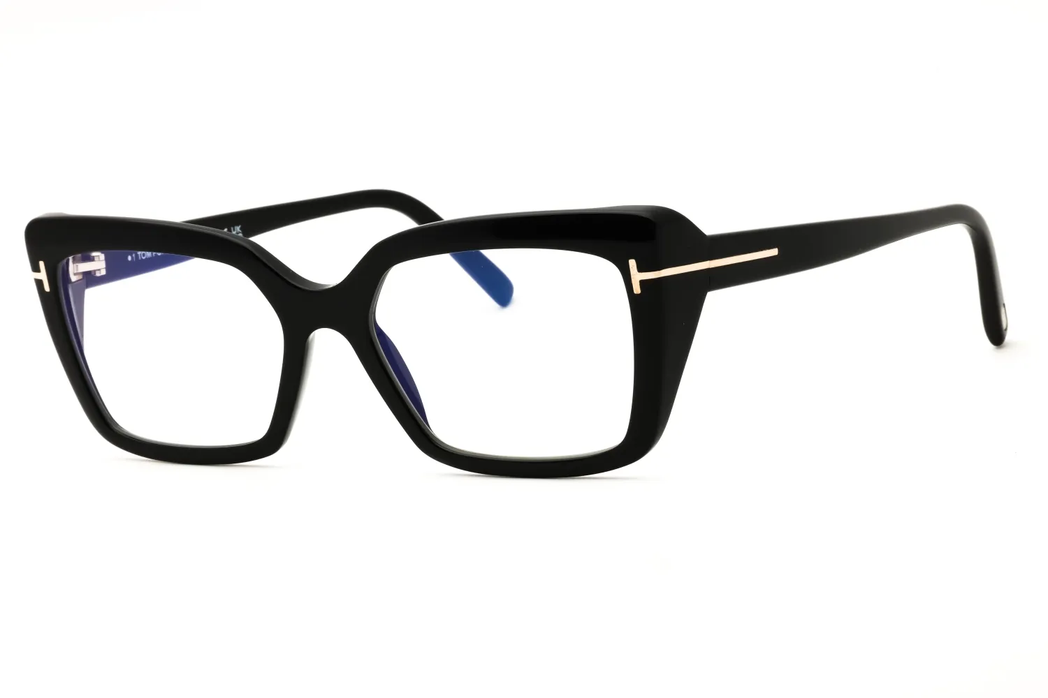Tom Ford FT5991B 001 Eyeglasses Shiny Black 55mm Women
