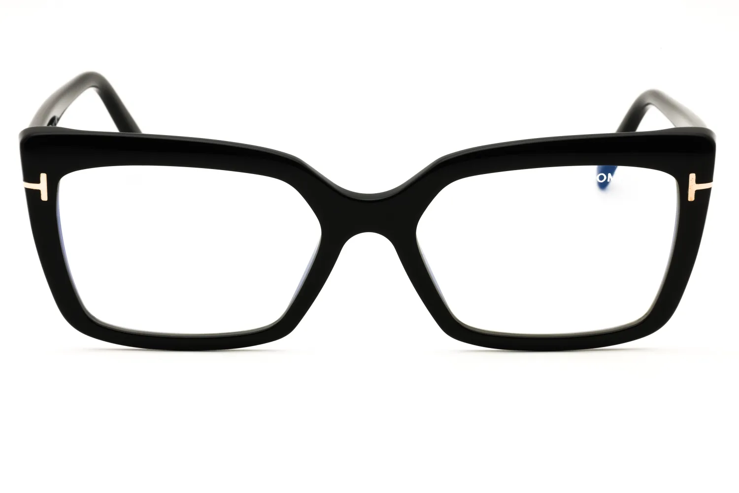 Tom Ford FT5991B 001 Eyeglasses Shiny Black 55mm Women 2