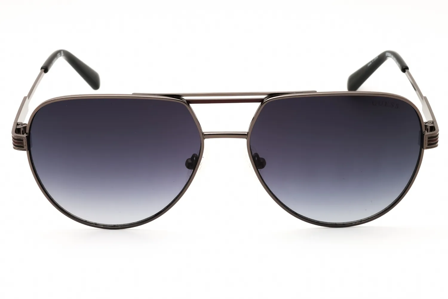 Guess Factory GF00008 08B Sunglasses Shiny Gunmetal 59mm Men 2