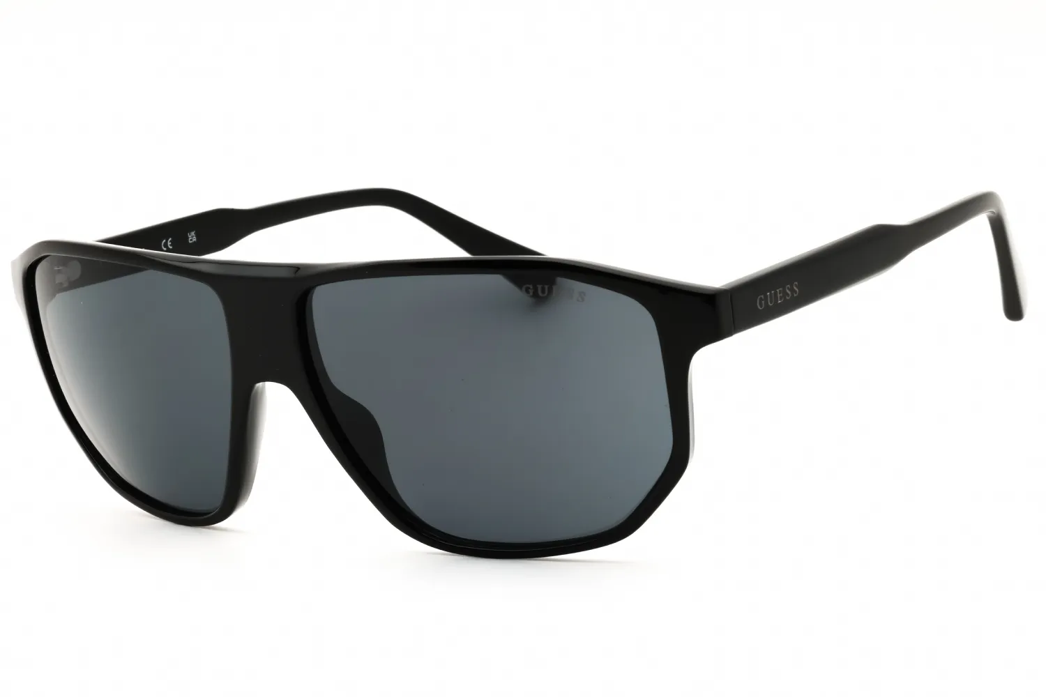 Guess Factory GF00010 01A Sunglasses Shiny Black 61mm Men