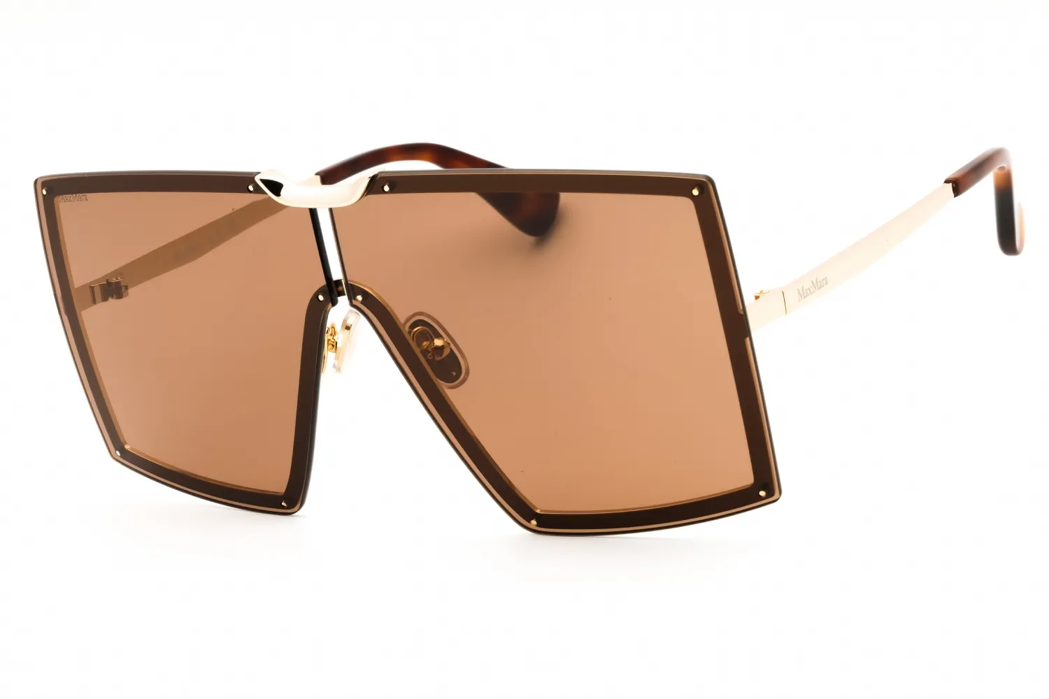 Max Mara MM0117 32E Sunglasses Gold 69mm Women