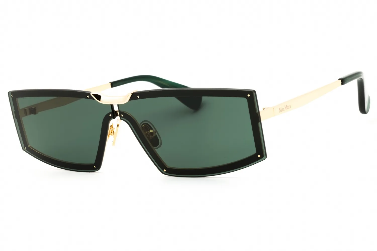Max Mara MM0118 30N Sunglasses Shiny Deep Gold 68mm Women