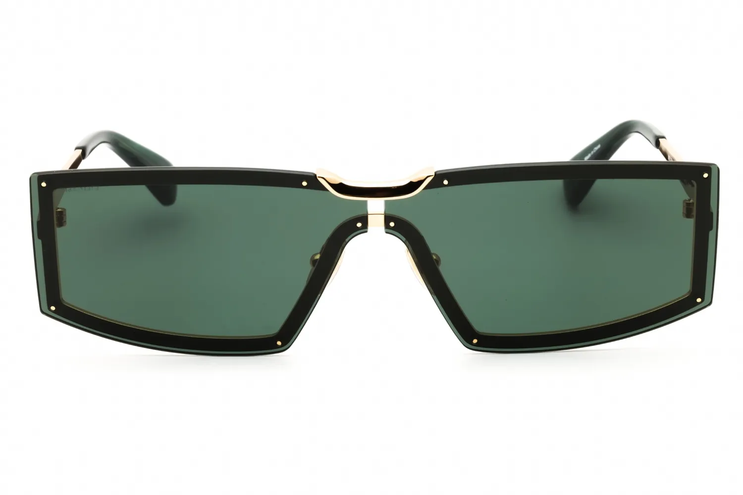 Max Mara MM0118 30N Sunglasses Shiny Deep Gold 68mm Women 2
