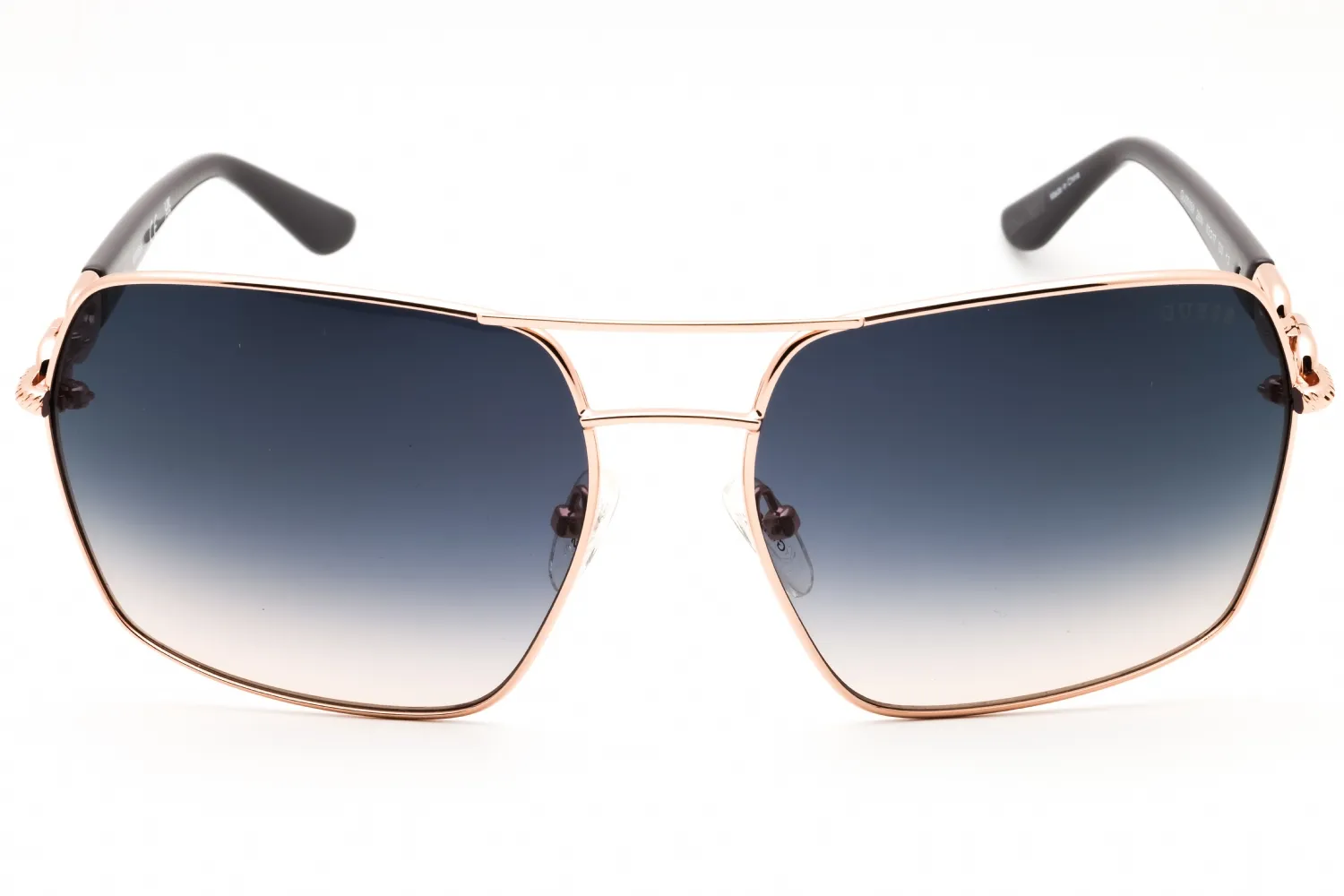 Guess GU00159 28W Sunglasses Shiny Rose Gold 63mm Women 2