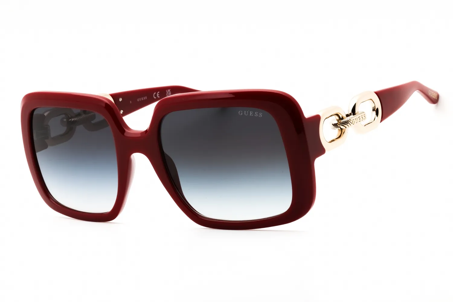 Guess GU00161 66B Sunglasses Shiny Red 56mm