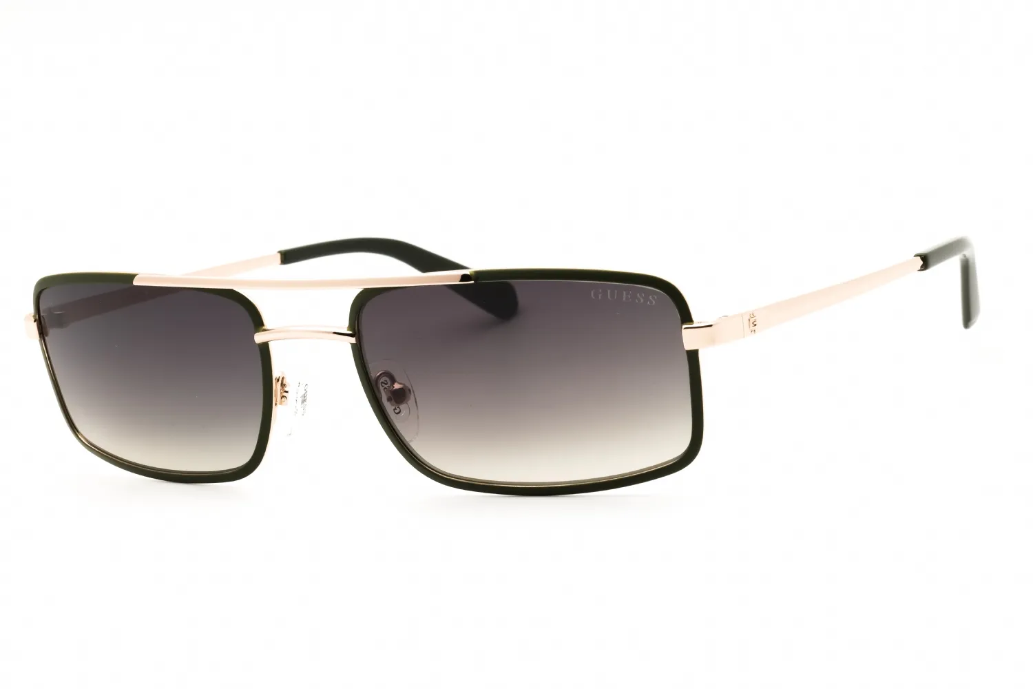 Guess GU00168 97P Sunglasses Matte Dark Green 58mm Men