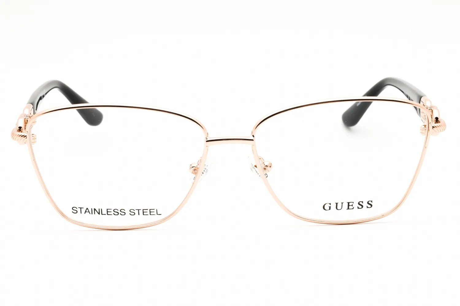 Guess GU50179 028 Eyeglasses Shiny Rose Gold 55mm Women 2