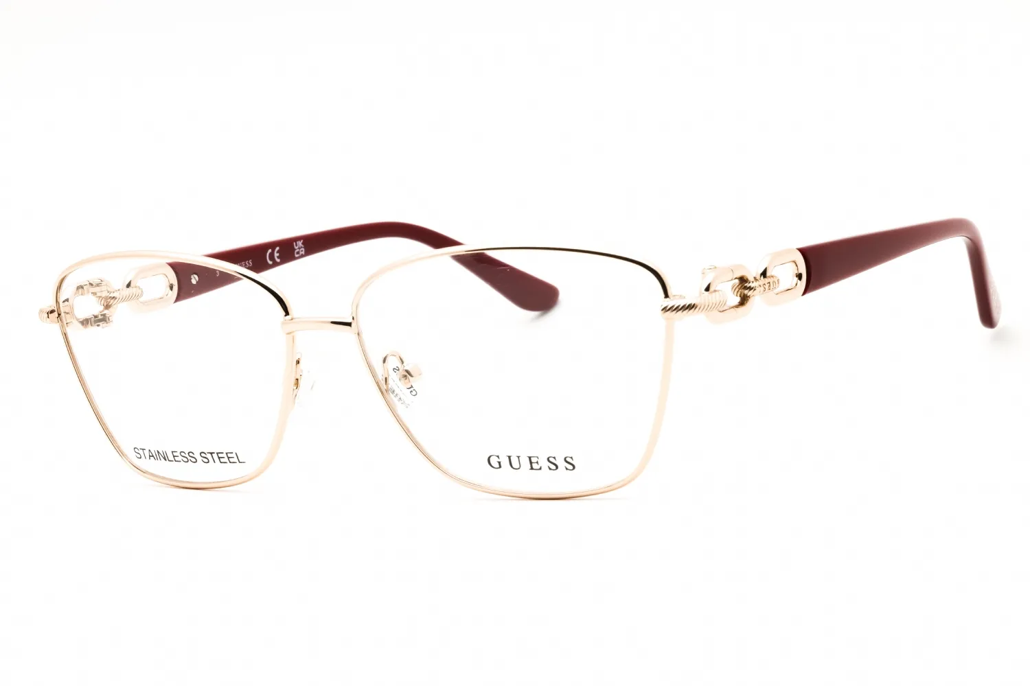 Guess GU50179 032 Eyeglasses Pale Gold 57mm Women
