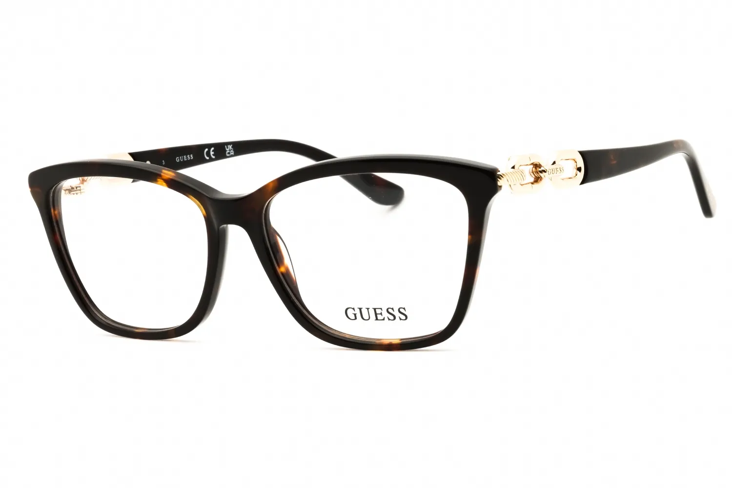 Guess GU50181 052 Eyeglasses Dark Havana 54mm Women