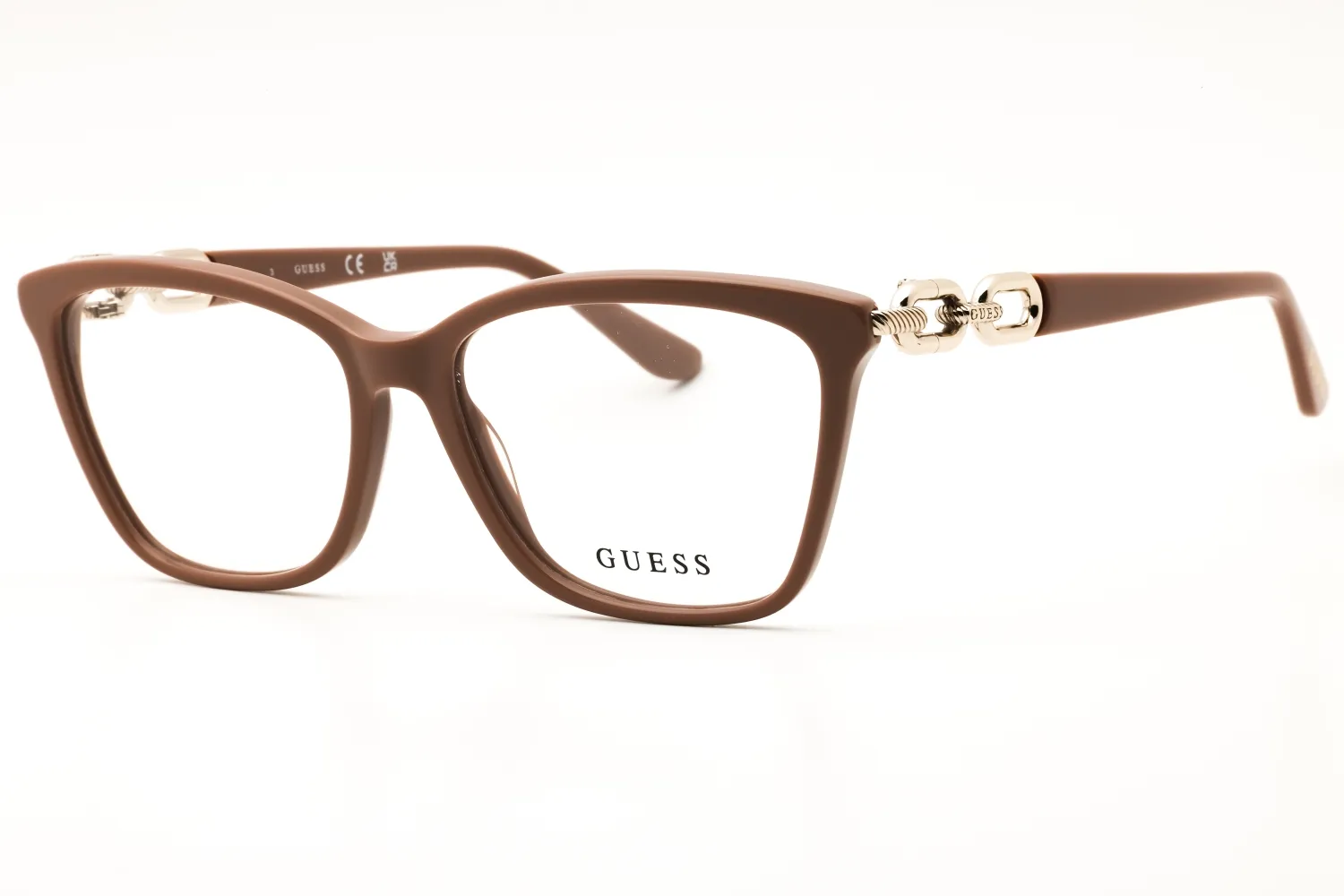 Guess GU50181 057 Eyeglasses Shiny Beige 54mm Women
