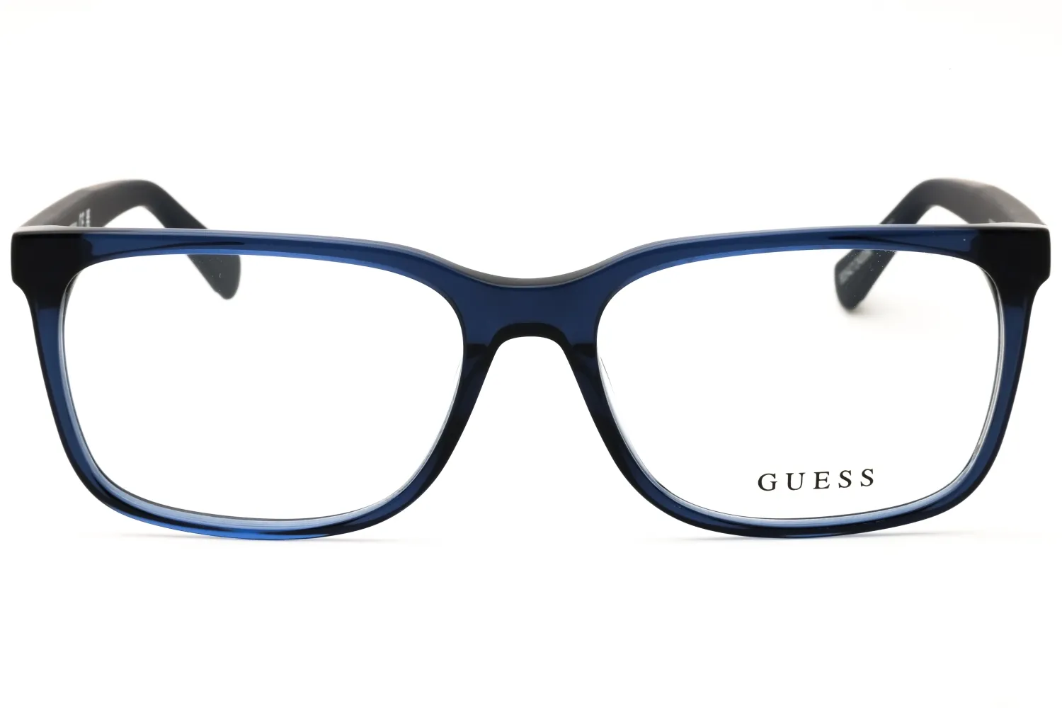 Guess GU50187 090 Eyeglasses Shiny Blue 56mm Men 2