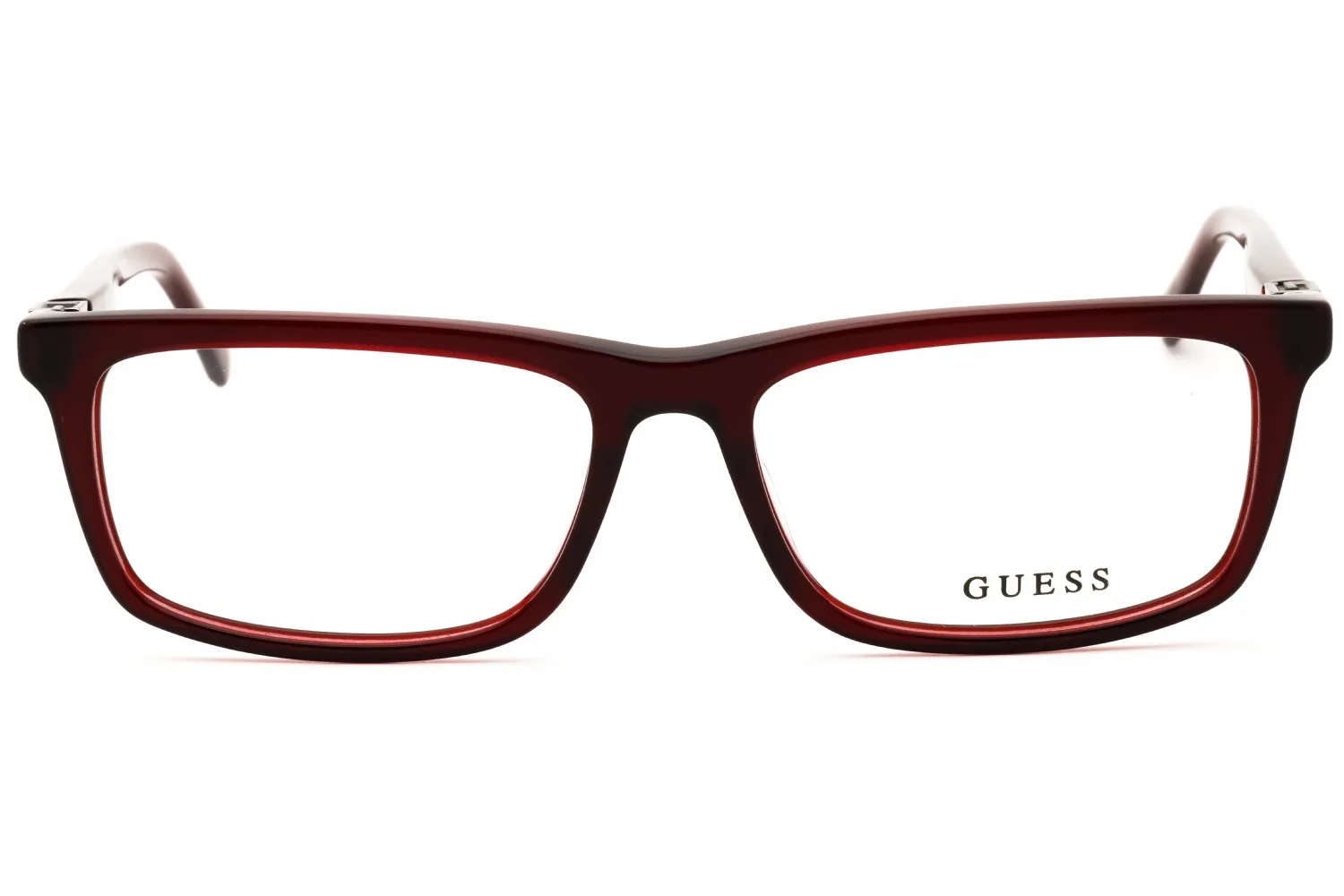 Guess GU50190 069 Eyeglasses Shiny Bordeaux 56mm Men 2