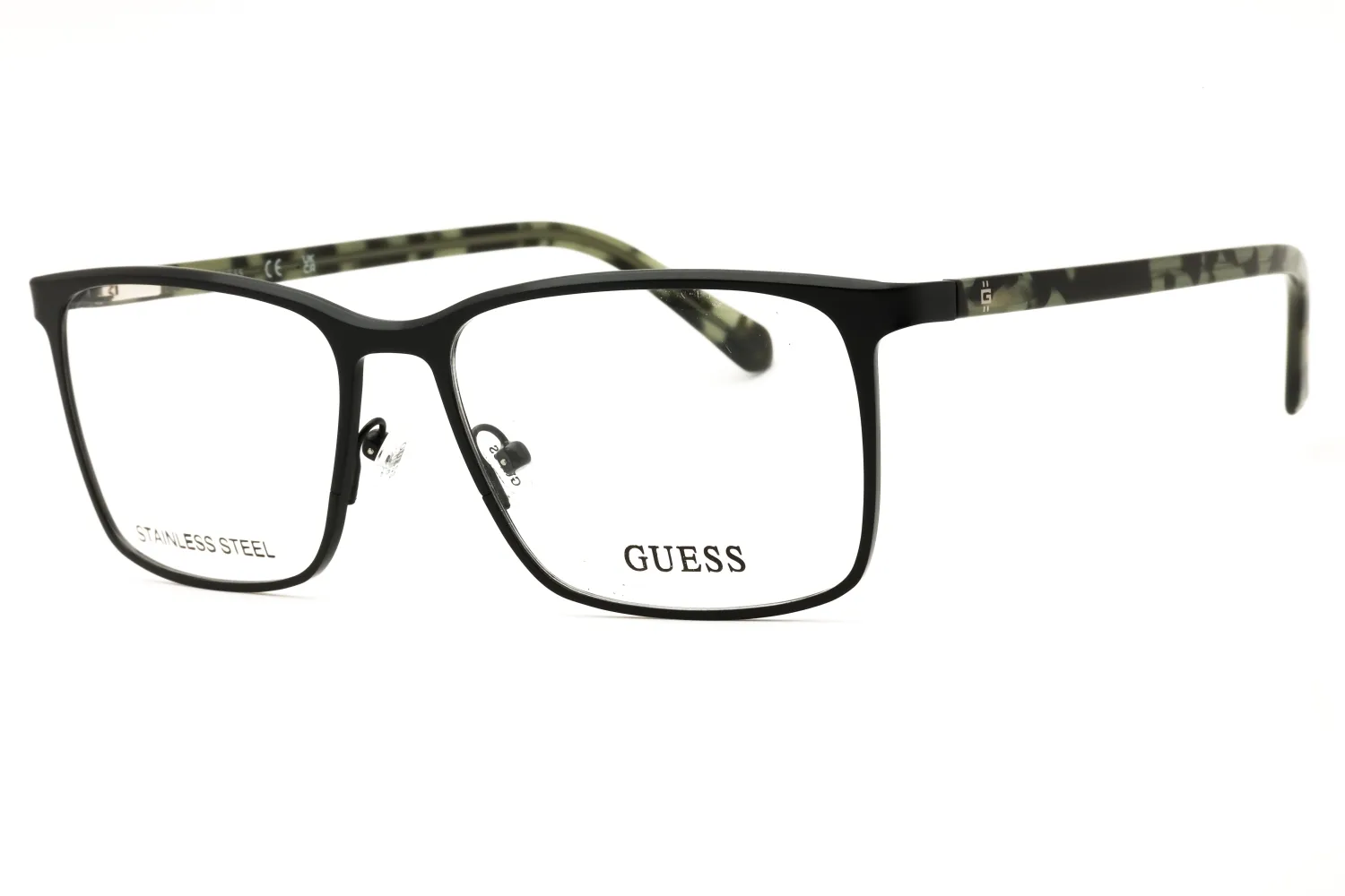 Guess GU50193 002 Eyeglasses Matte Black 56mm Men