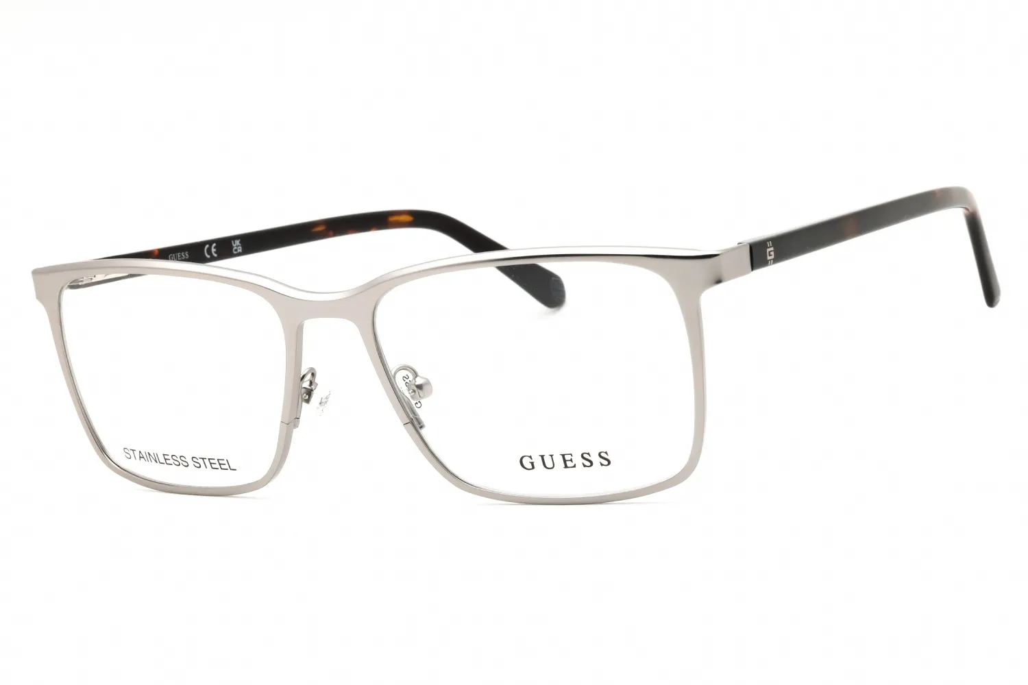 Guess GU50193 009 Eyeglasses Matte Gunmetal 56mm Men