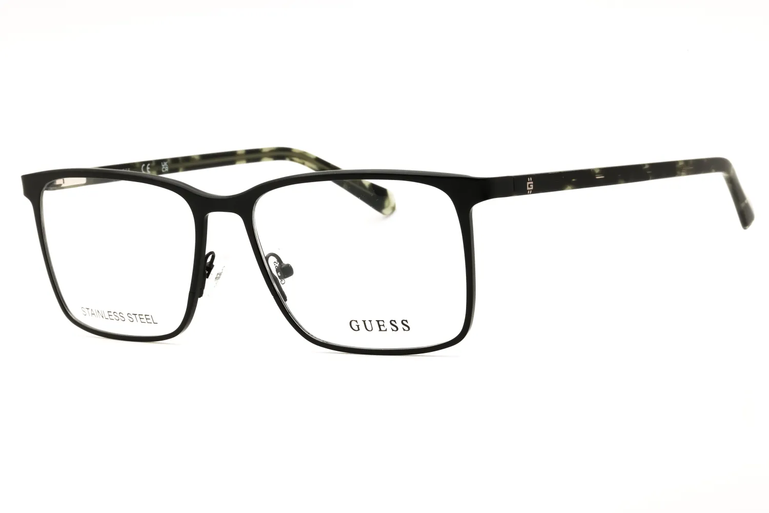 Guess GU50193 002 Eyeglasses Matte Black 58mm Men