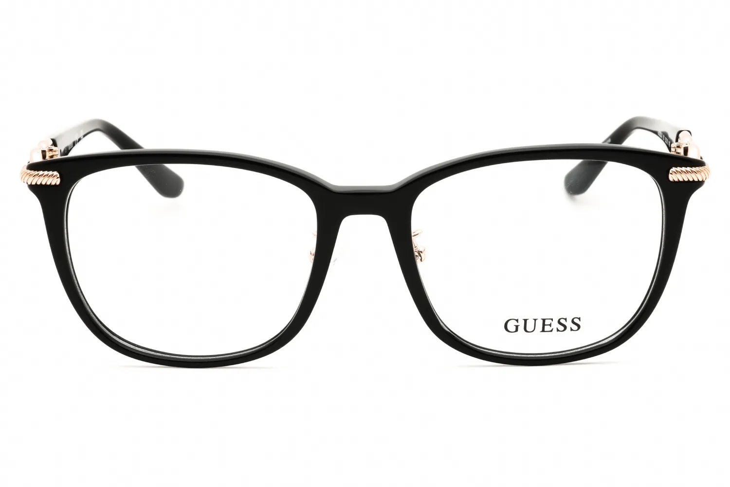 Guess GU50203-D 001 Eyeglasses Shiny Black Women 2