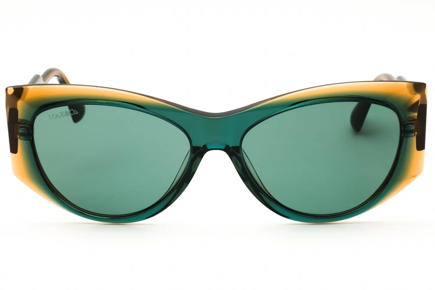 Max & Co MO0116 98N Sunglasses Dark Green 56mm Women 2