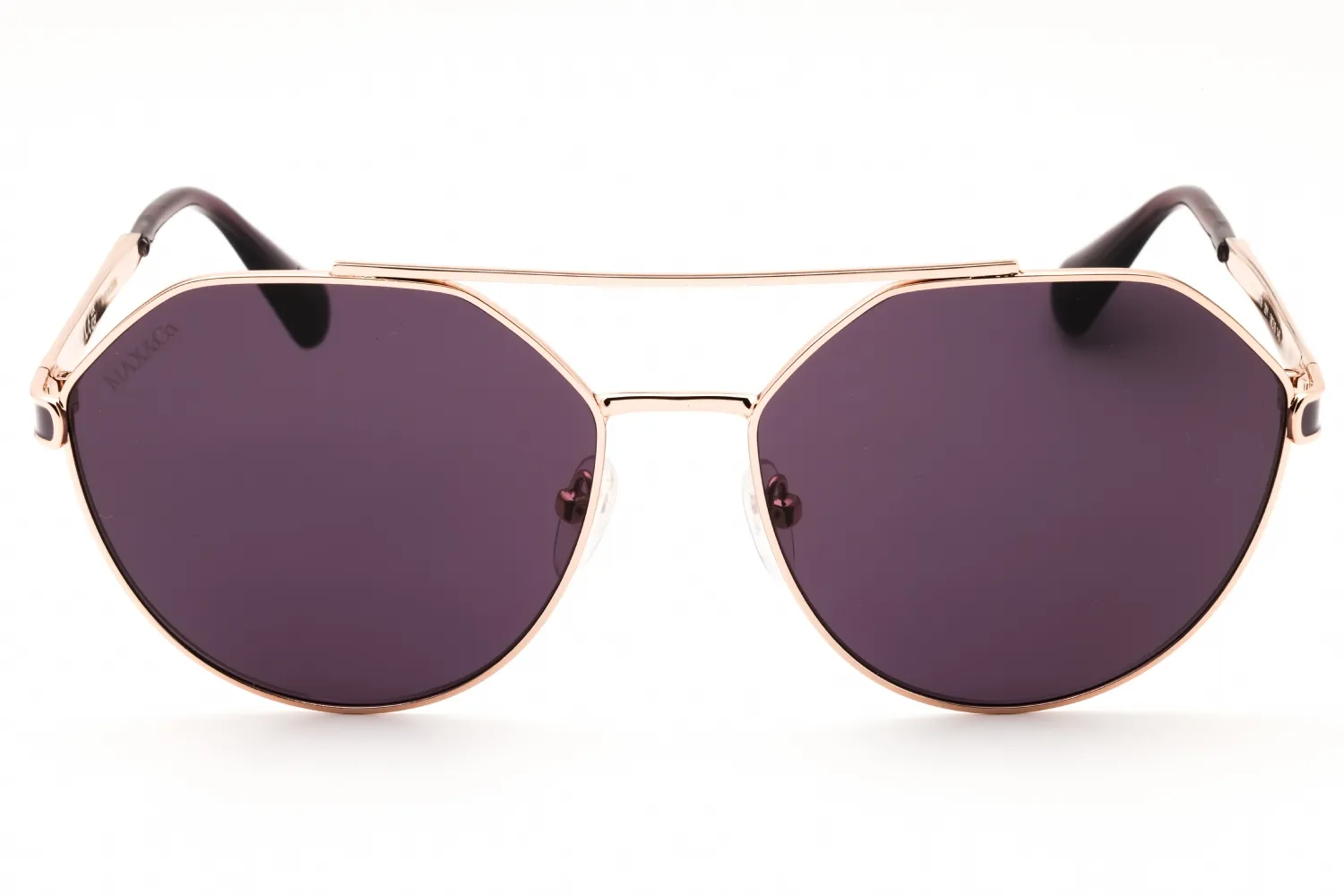 Max & Co MO0119 28Y Sunglasses Shiny Rose Gold 58mm Women 2