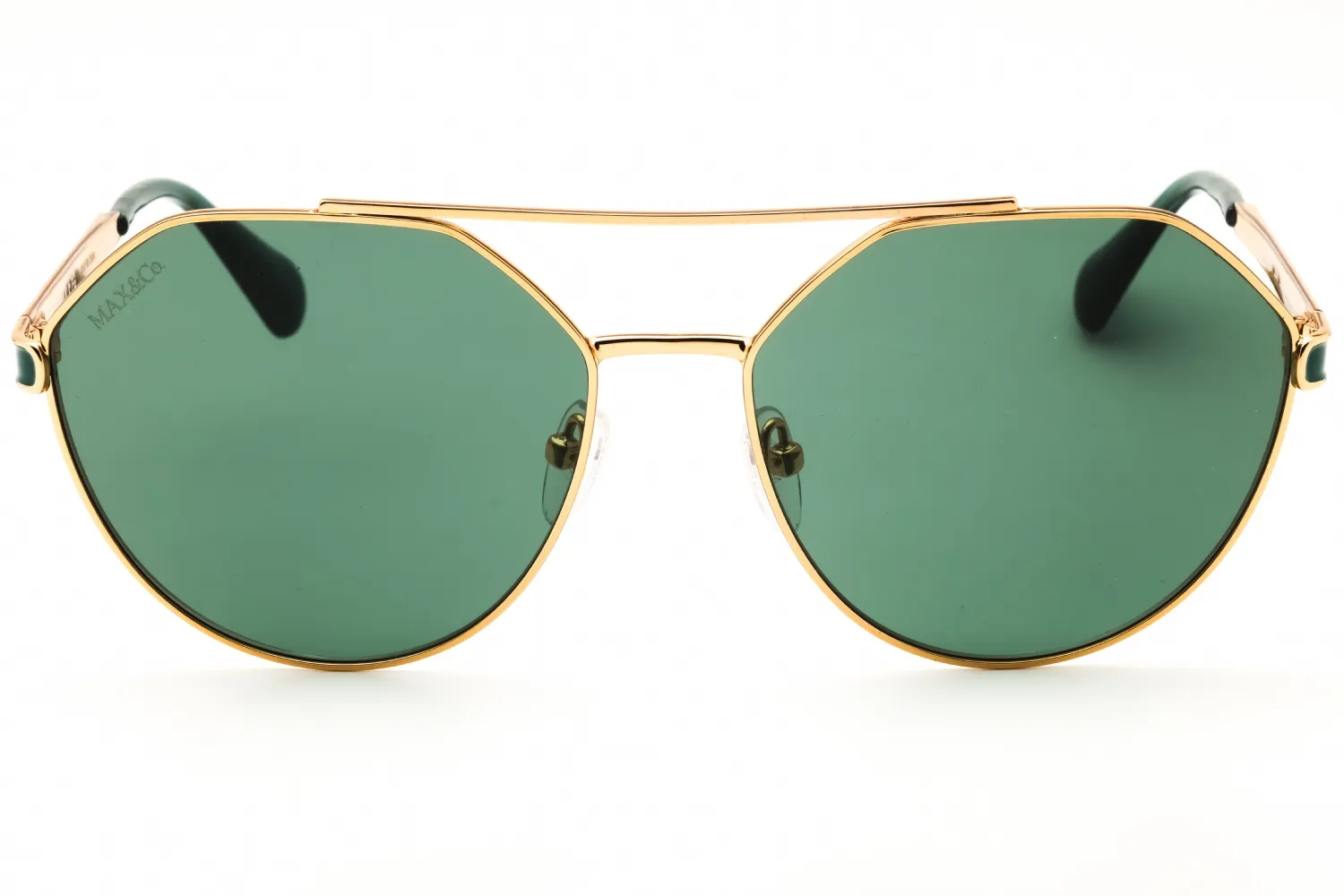 Max & Co MO0119 30N Sunglasses Shiny Deep Gold 58mm Women 2