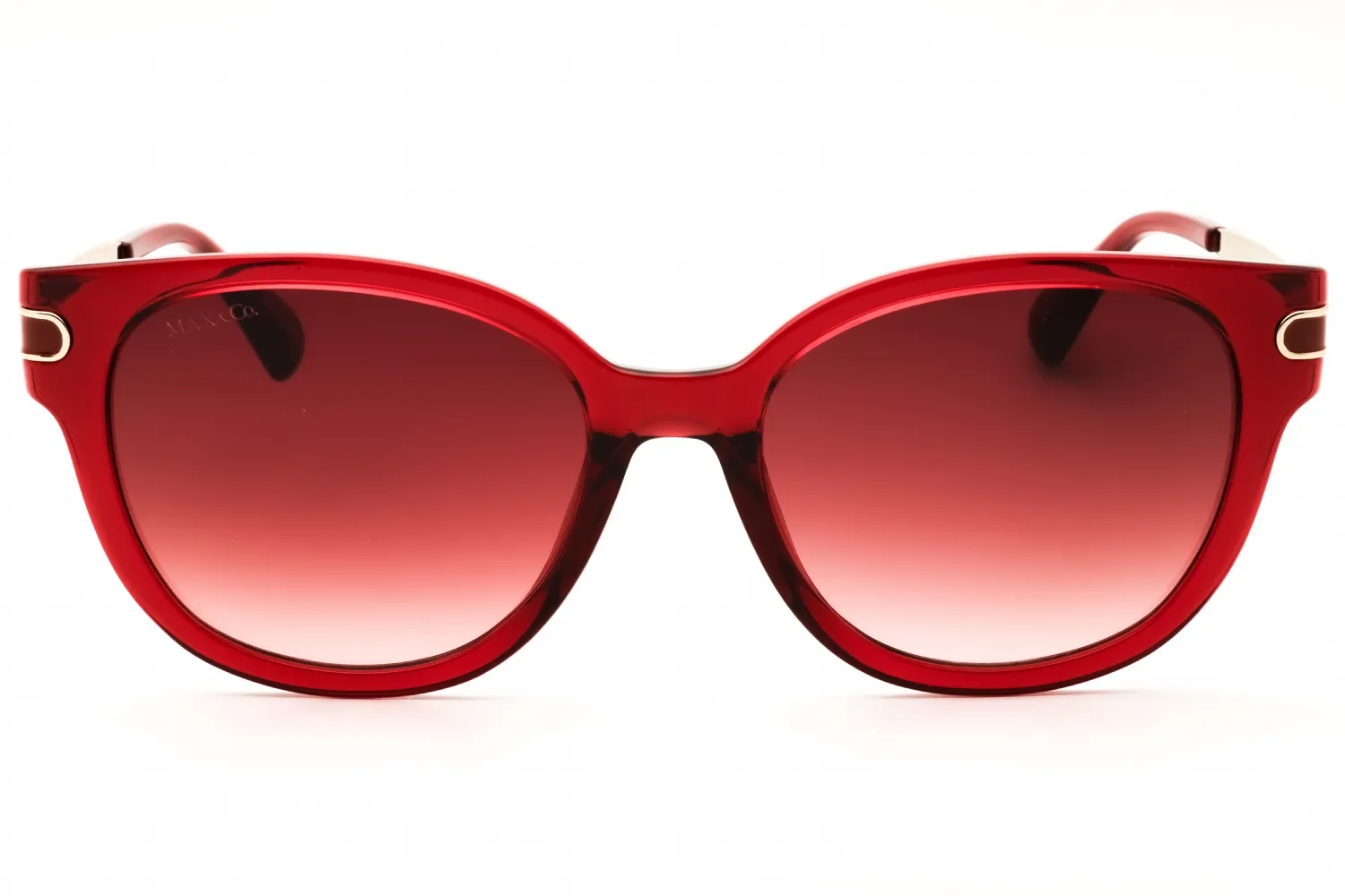 Max & Co MO0121 69T Sunglasses Shiny Bordeaux 55mm Women 2