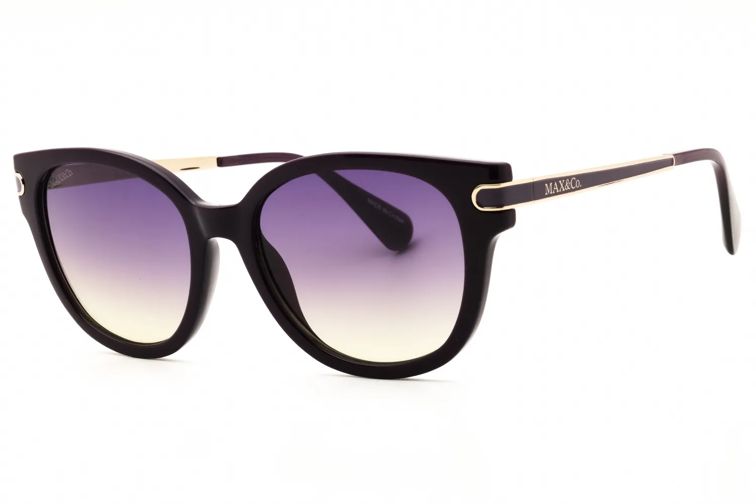 Max & Co MO0121 81Z Sunglasses Shiny Violet 55mm Women