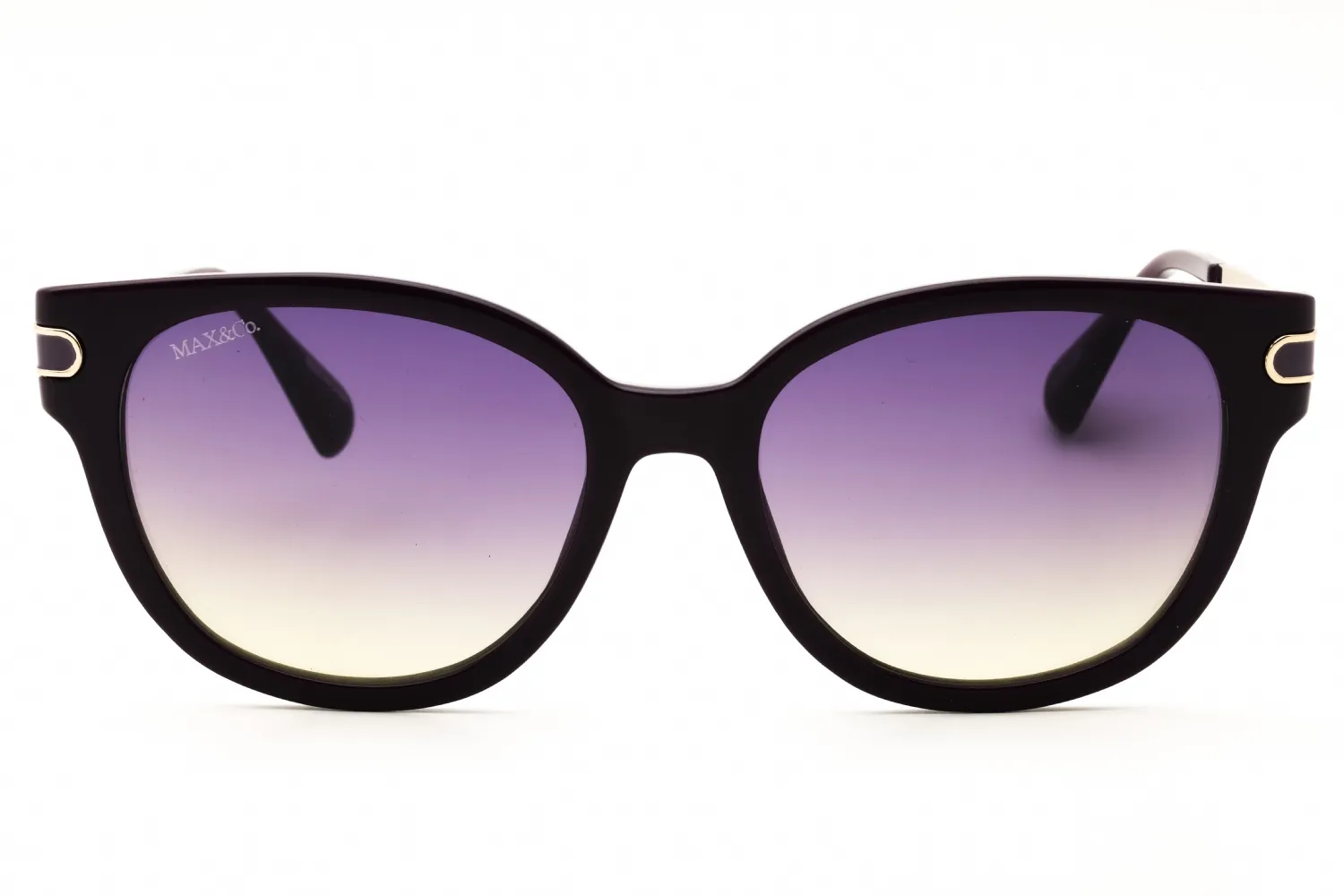 Max & Co MO0121 81Z Sunglasses Shiny Violet 55mm Women 2