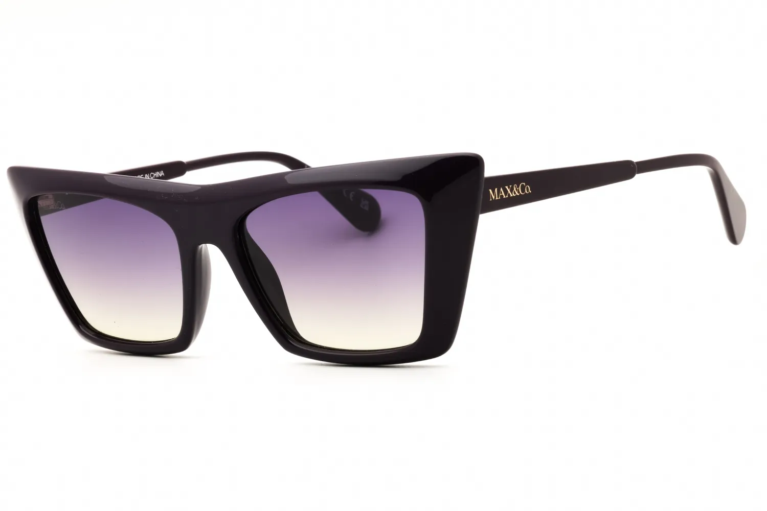 Max & Co MO0122 81Z Sunglasses Shiny Violet 54mm Women