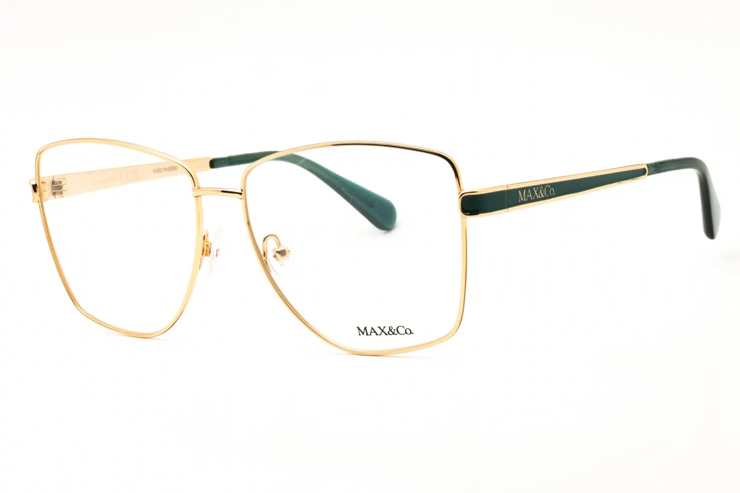 Max & Co MO5164 030 Eyeglasses Shiny Deep Gold 55mm Women