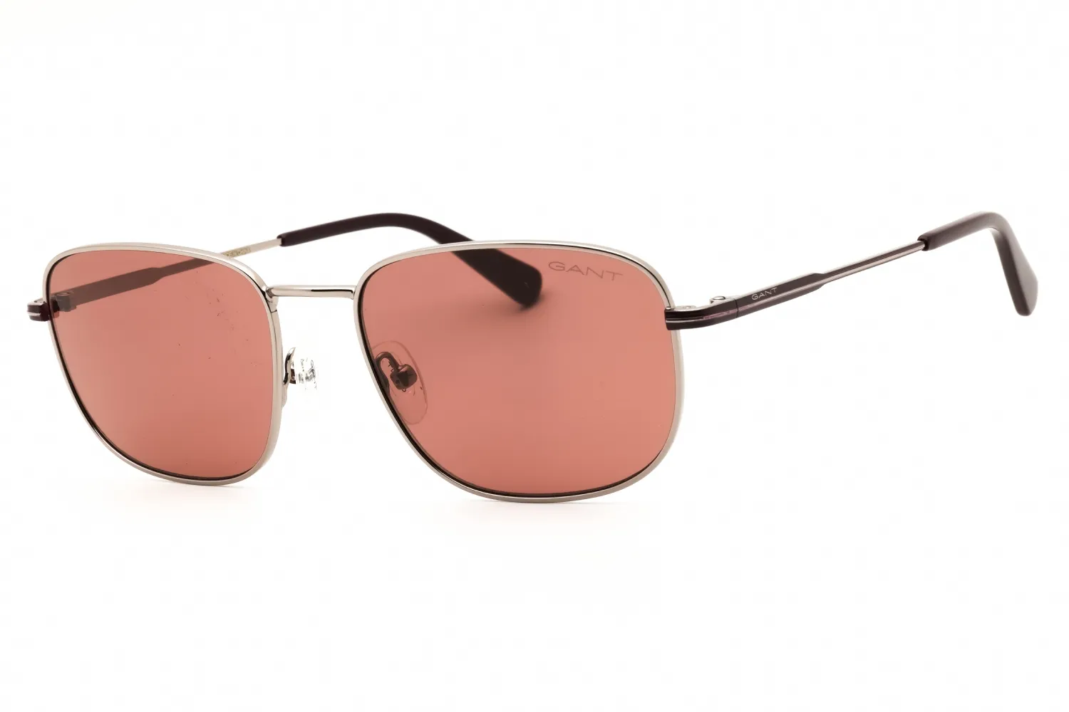 Gant GA00018 14S Sunglasses Shiny Light Ruthenium 56mm Men