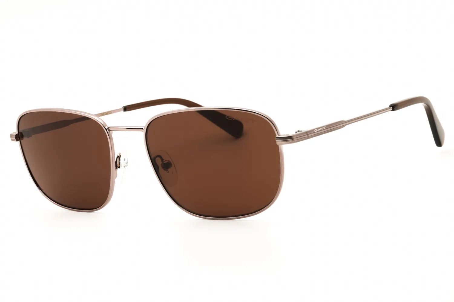Gant GA00018 36E Sunglasses Shiny Dark Bronze 56mm Men