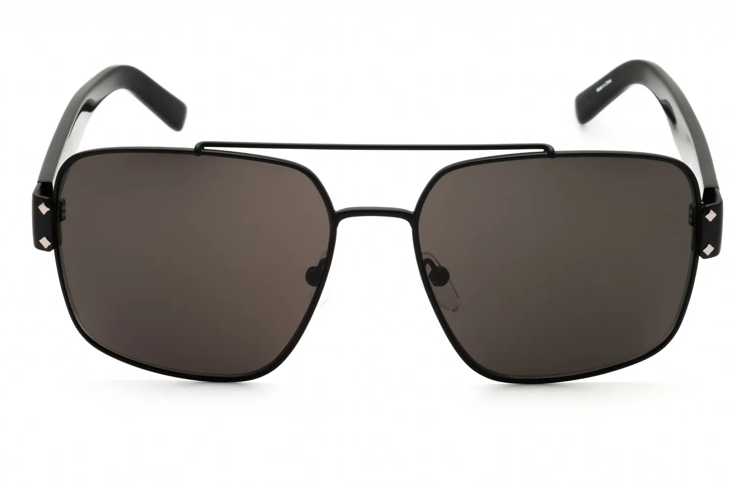 MCM MW0008 05A Sunglasses Matte Black 58mm Men 2