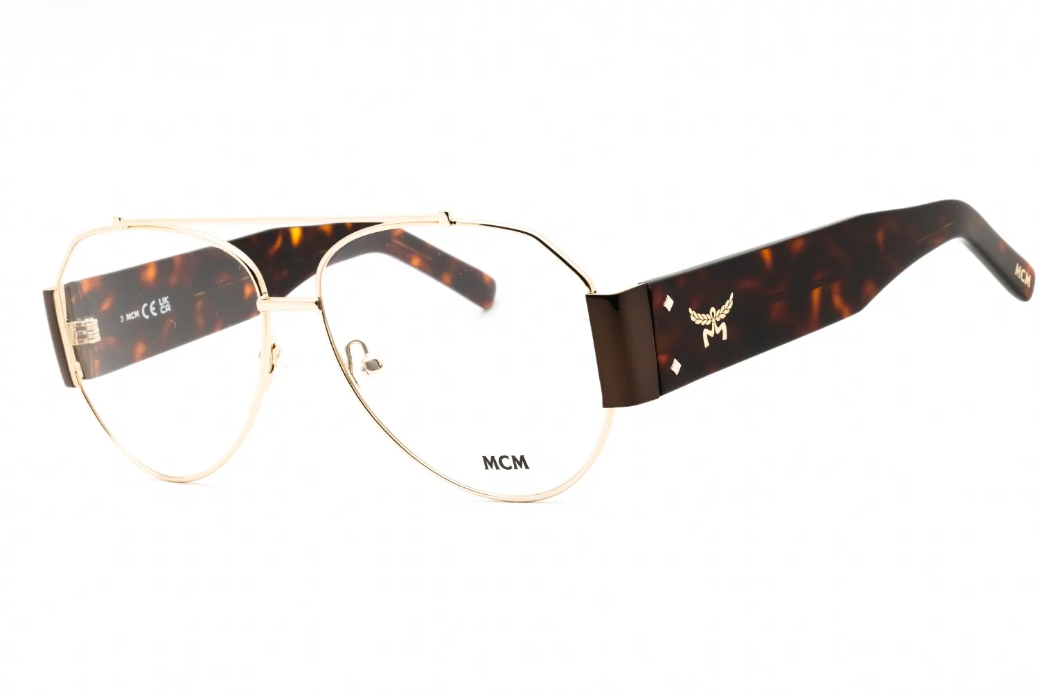 MCM MW5001 032 Eyeglasses Pale Gold 58mm Men