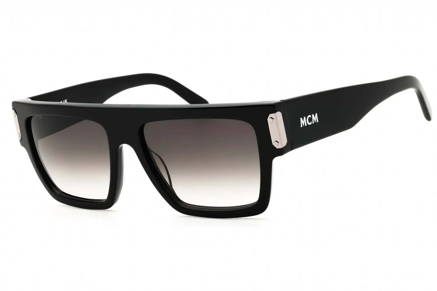 MCM MW0011 01B Sunglasses Shiny Black 55mm Men