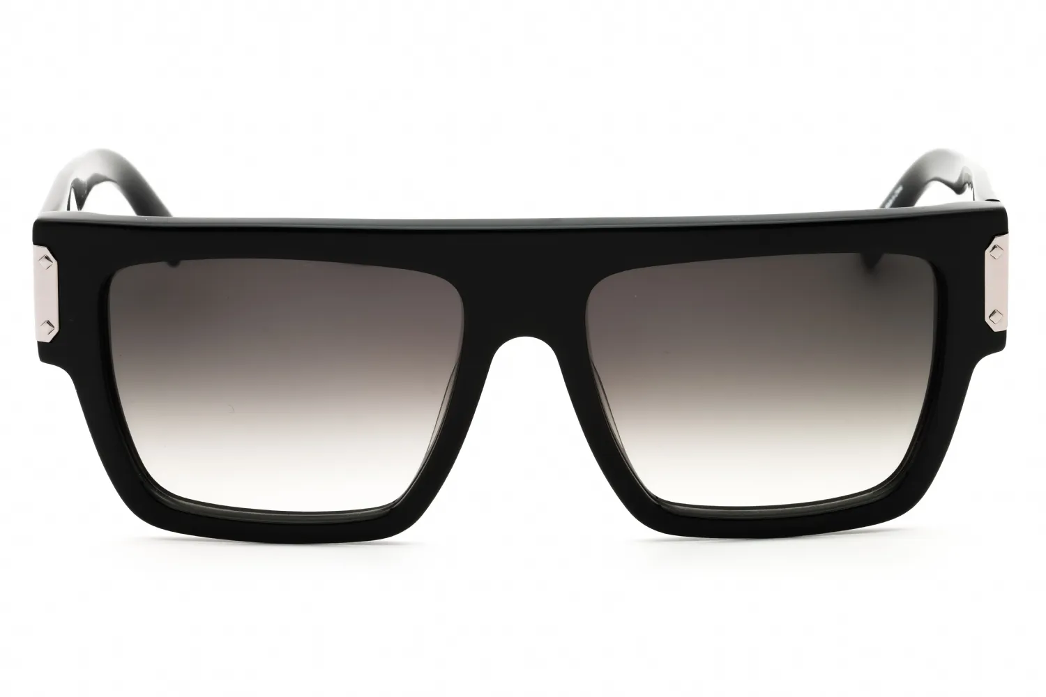 MCM MW0011 01B Sunglasses Shiny Black 55mm Men 2
