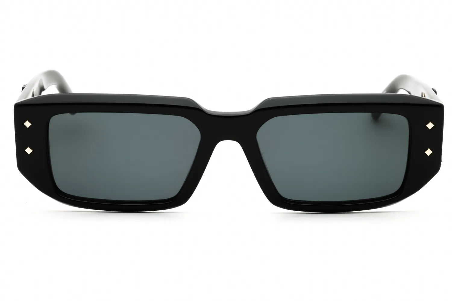 MCM MW0013 01A Sunglasses Shiny Black 53mm Women 2