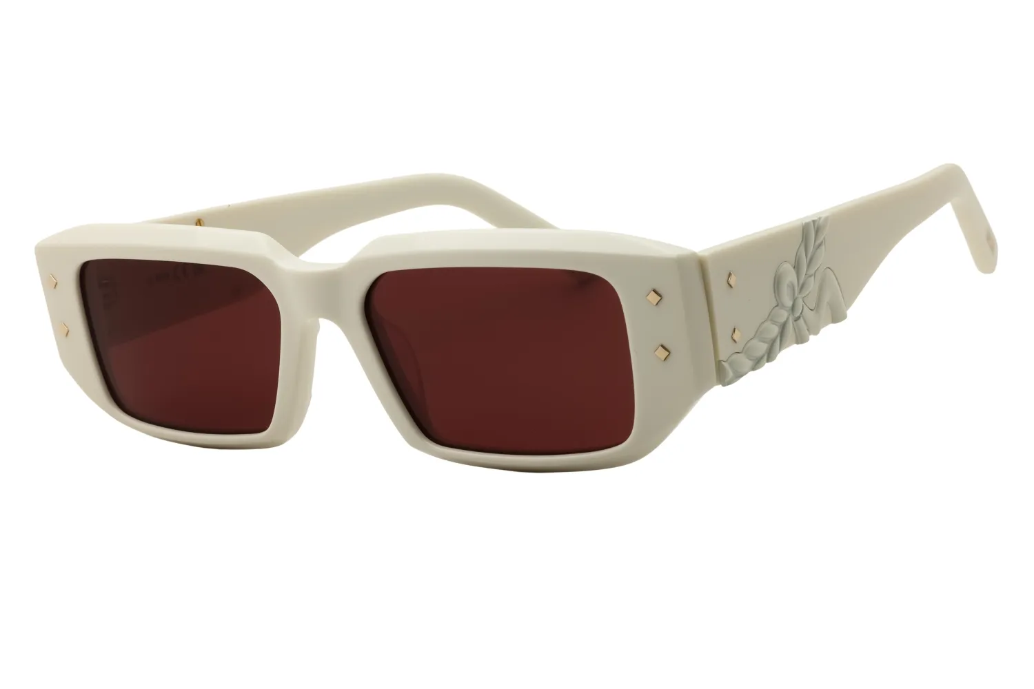 MCM MW0013 25S Sunglasses Ivory 53mm Women