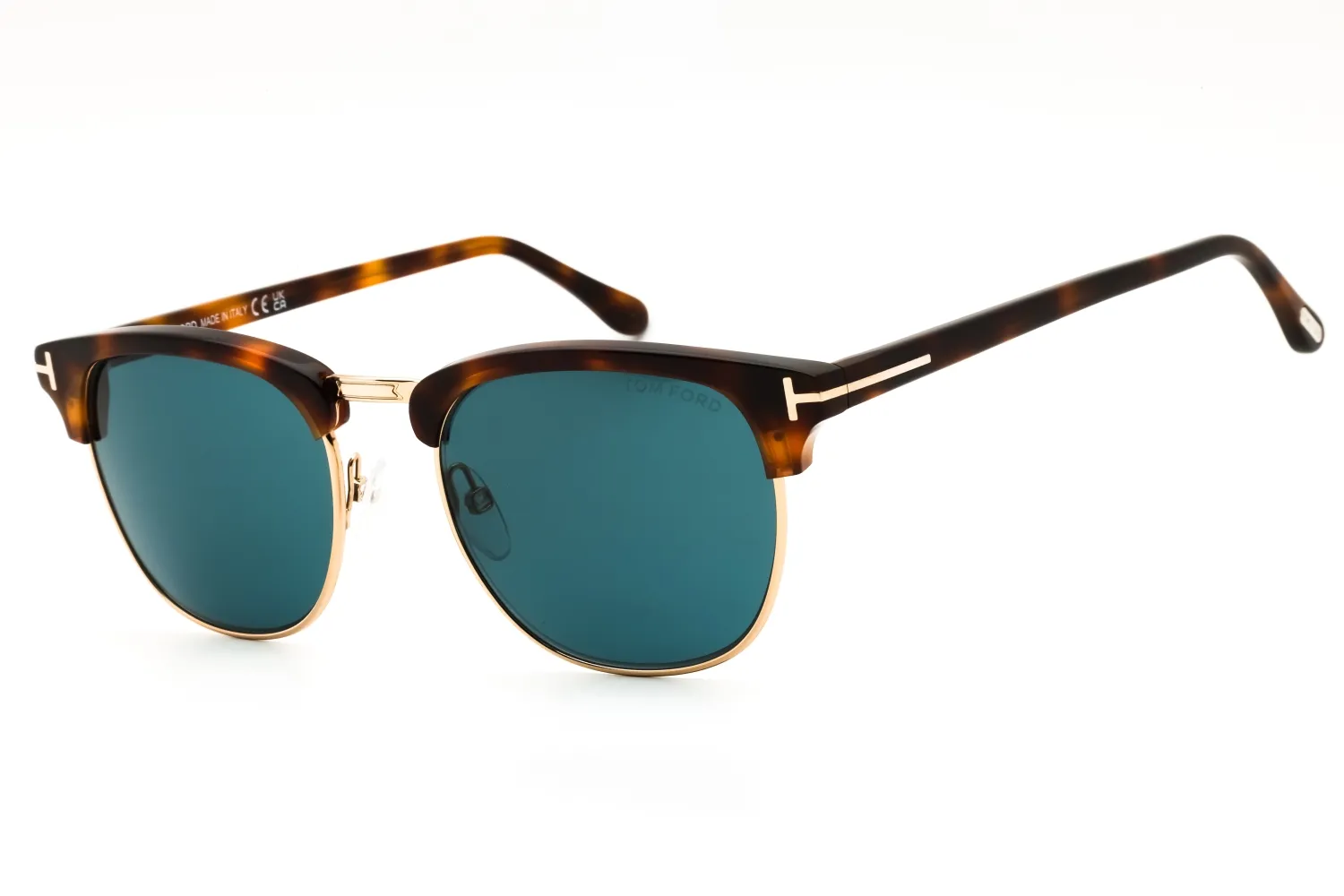 Tom Ford FT0248 53V Sunglasses Blonde Havana 53mm Men