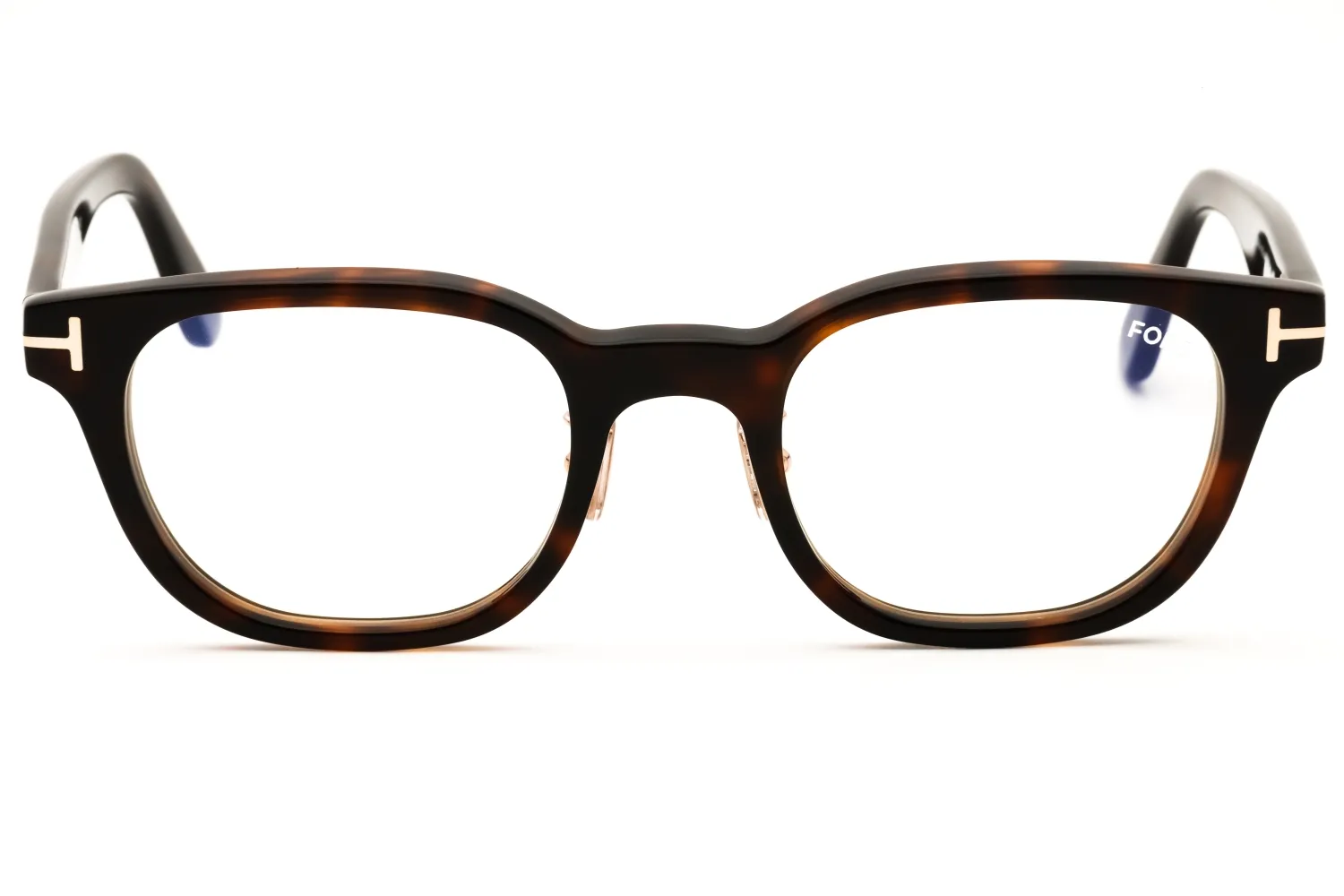 Tom Ford FT6020-D-B 052 Eyeglasses Dark Havana 49mm Men 2