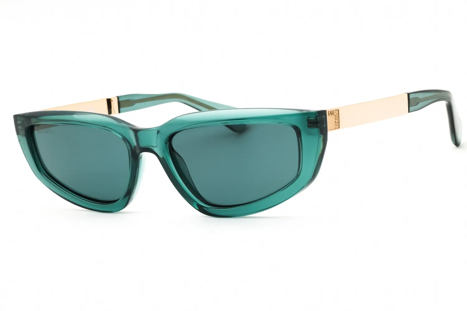 Max & Co MO0125 96N Sunglasses Shiny Dark Green 56mm Women