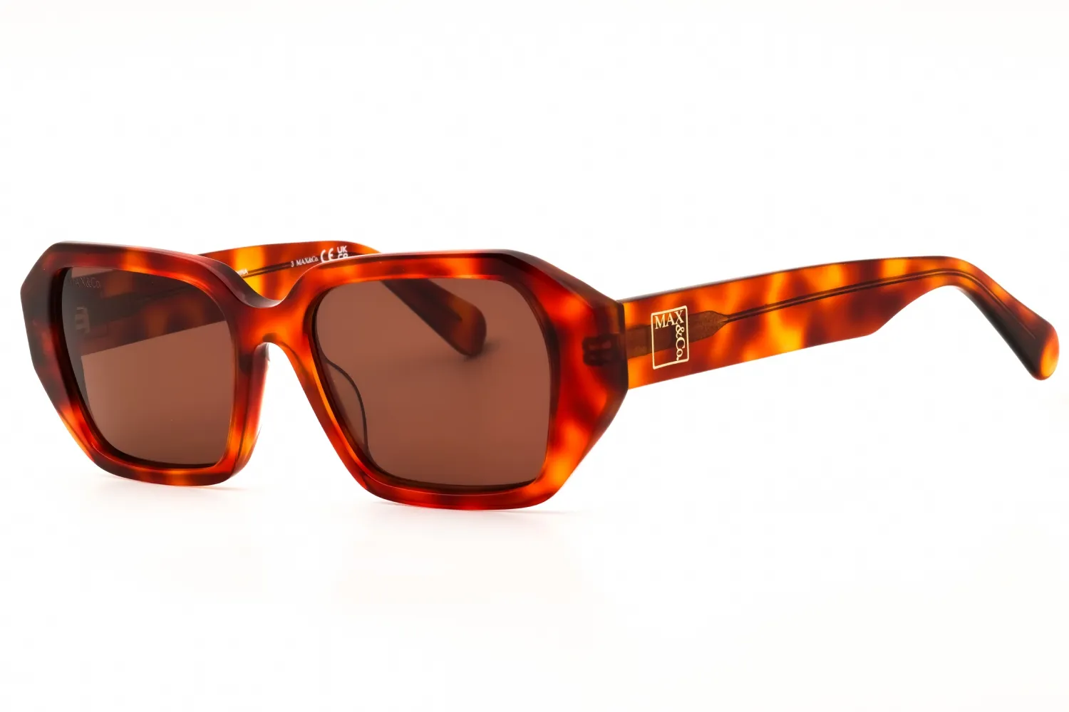 Max & Co MO0126 53E Sunglasses Blonde Havana 53mm Women