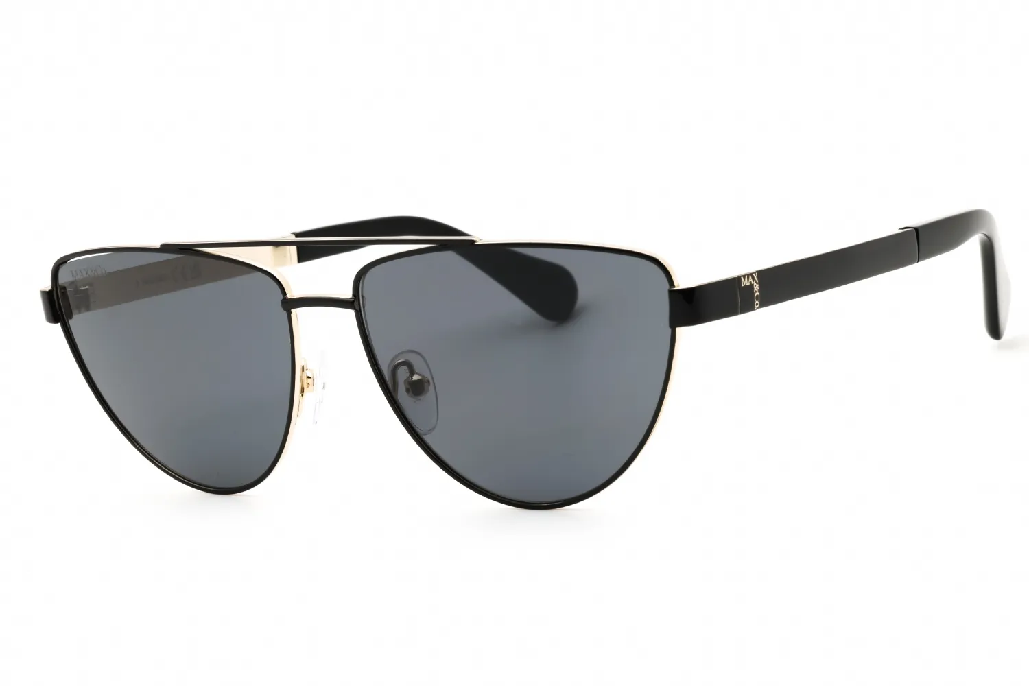 Max & Co MO0129 01A Sunglasses Shiny Black 57mm Women