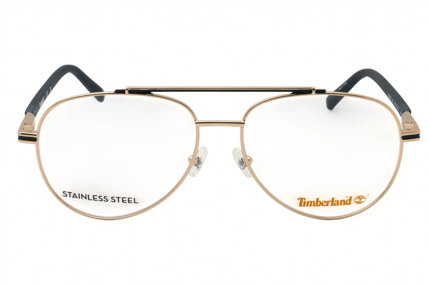 Timberland TB50050 032 Eyeglasses Pale Gold 57mm Men 2
