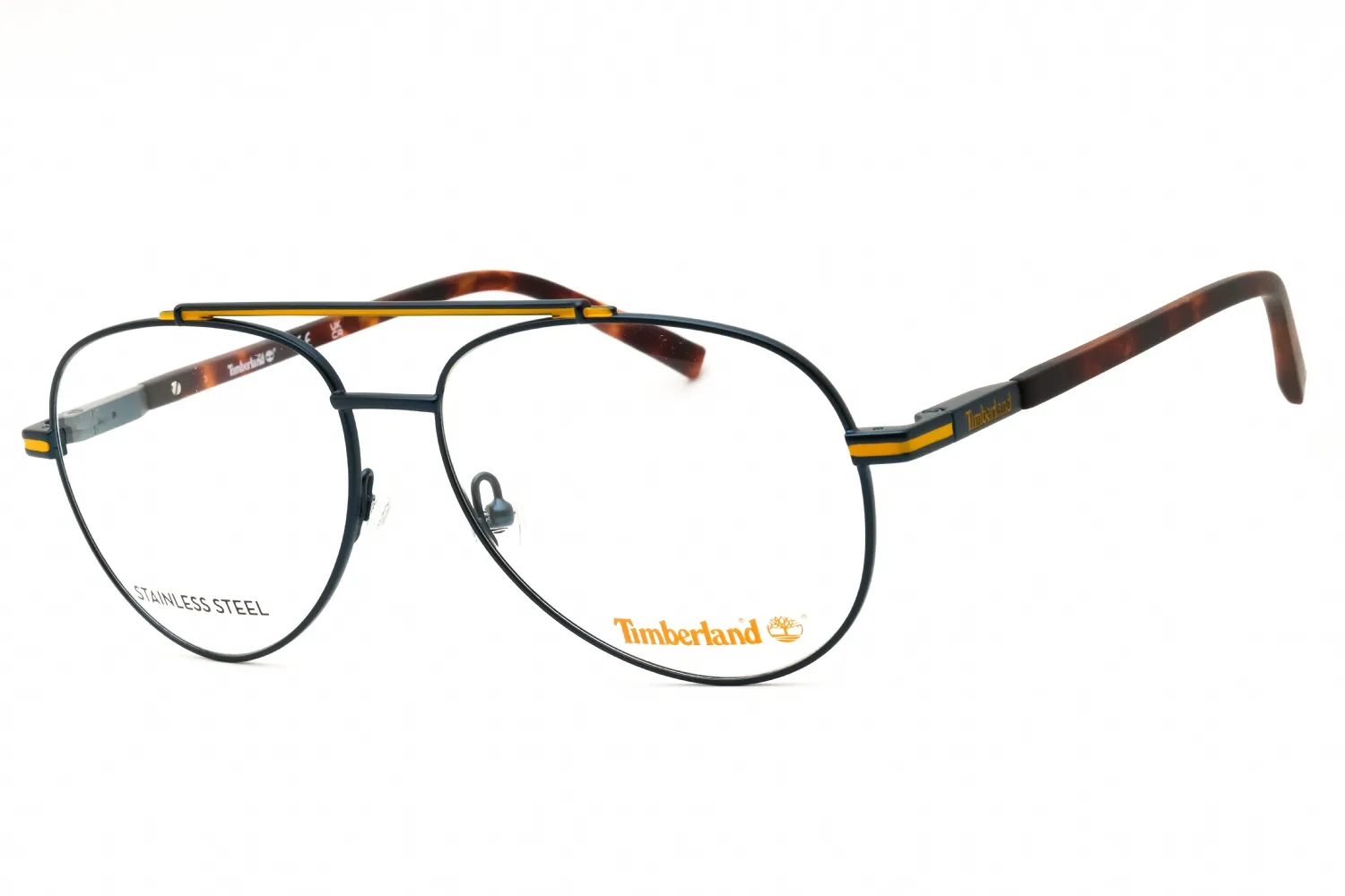 Timberland TB50050 091 Eyeglasses Matte Blue 57mm Men