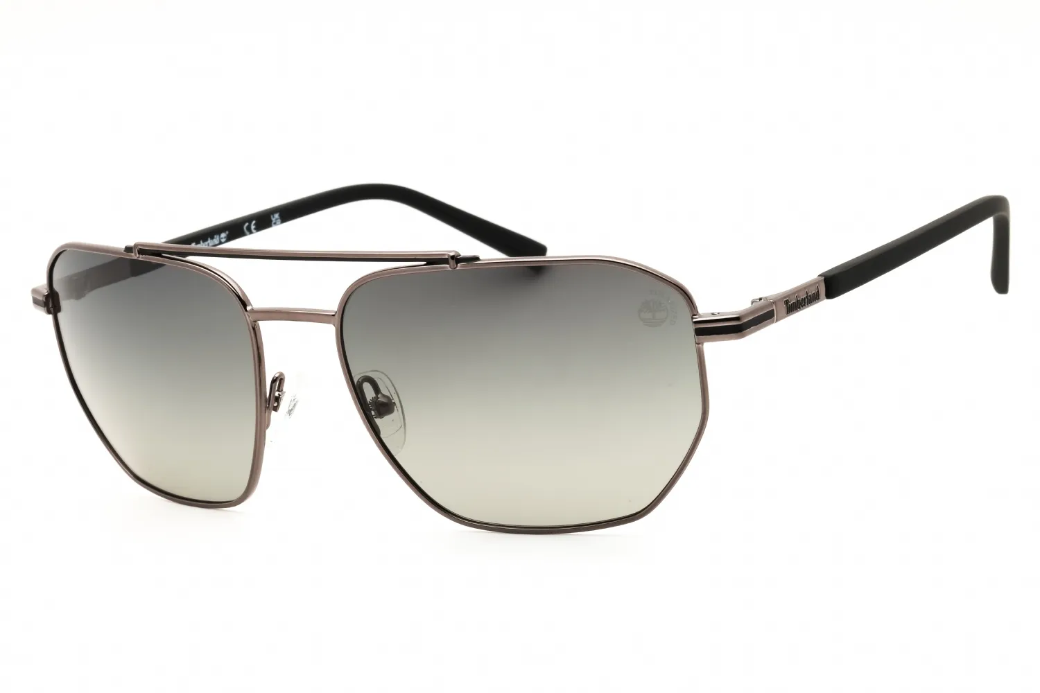 Timberland TB00038 08D Sunglasses Shiny Gunmetal 60mm Men