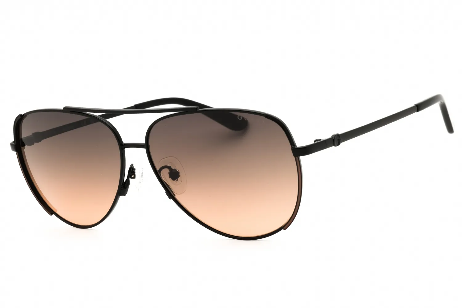 Guess GU00193 01B Sunglasses Shiny Black 58mm Women