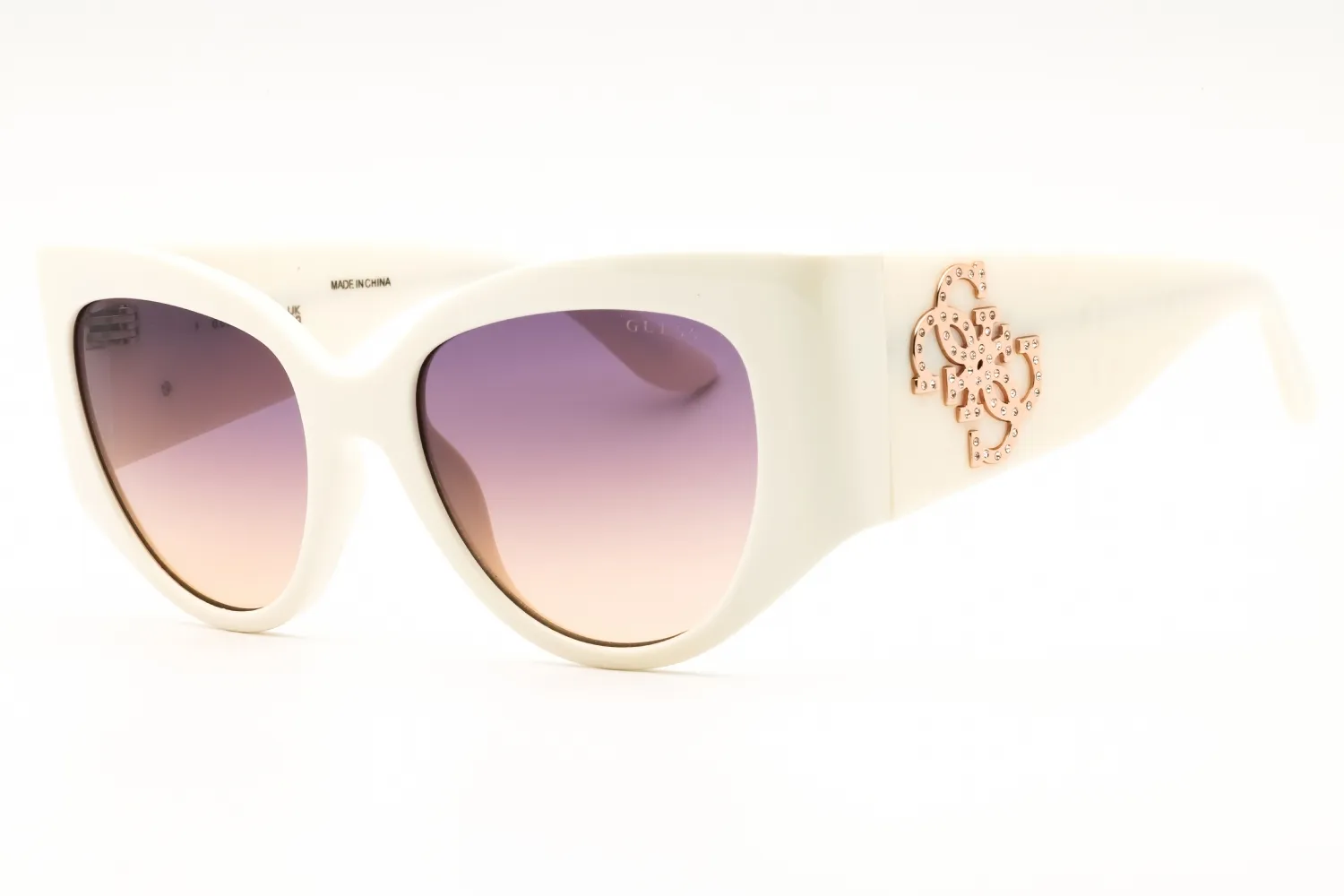 Guess GU00202 21Z Sunglasses White 54mm Women