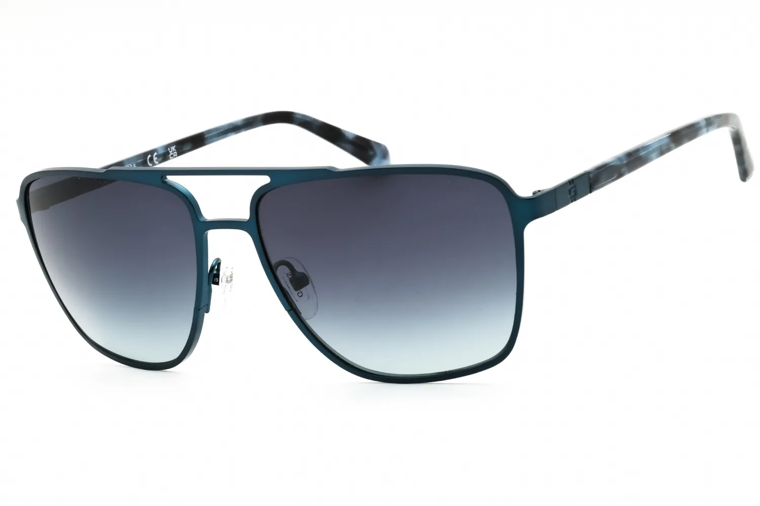 Guess GU00210 91W Sunglasses Matte Blue 60mm Men