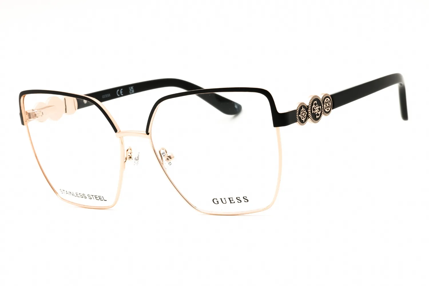 Guess GU50229 005 Eyeglasses Black 57mm Women