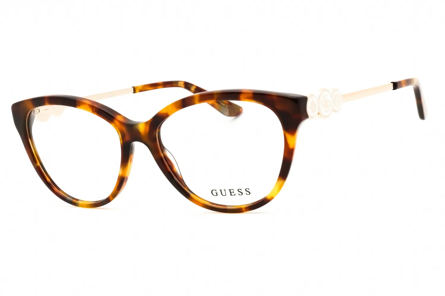 Guess GU50230 053 Eyeglasses Blonde Havana Women